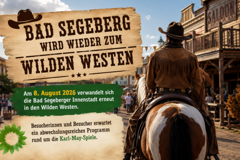 🤠 Bad Segeberg wird wieder zum Wilden Westen